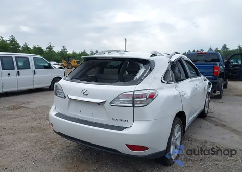 2012 Lexus Rx из США, поврежденный, VIN 2T2BK1BA1CC133550